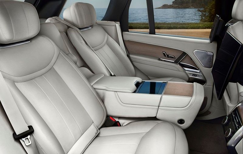 Range Rover interior comfort