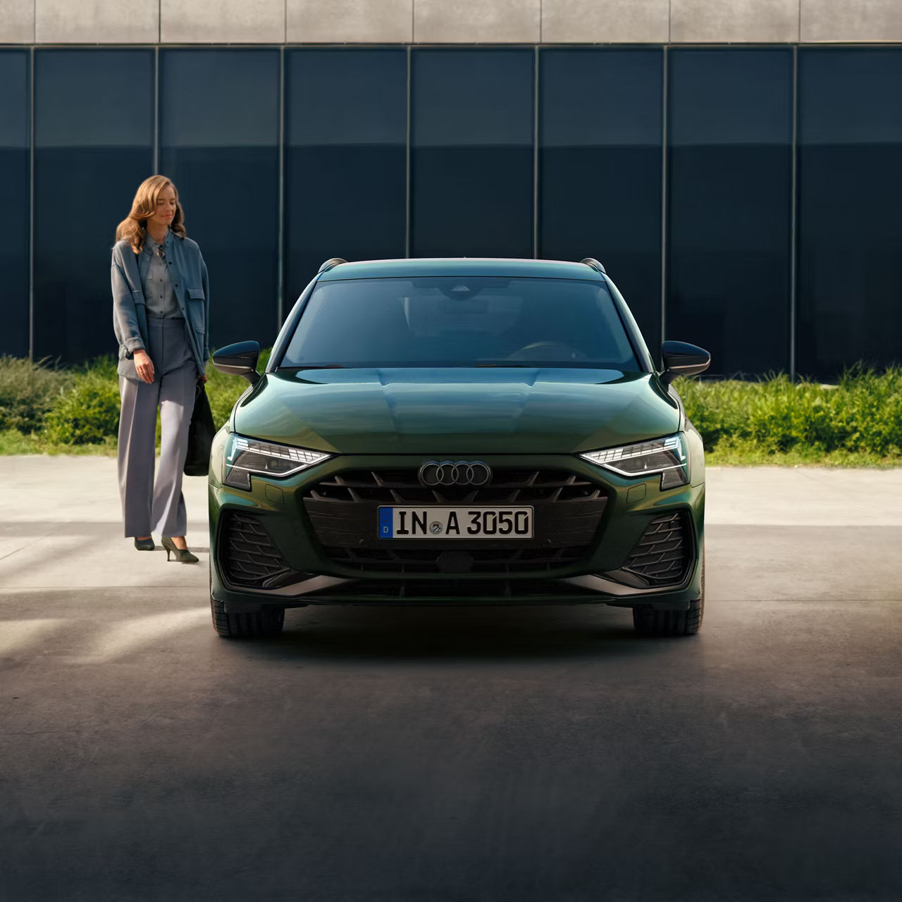 Parked Audi A3