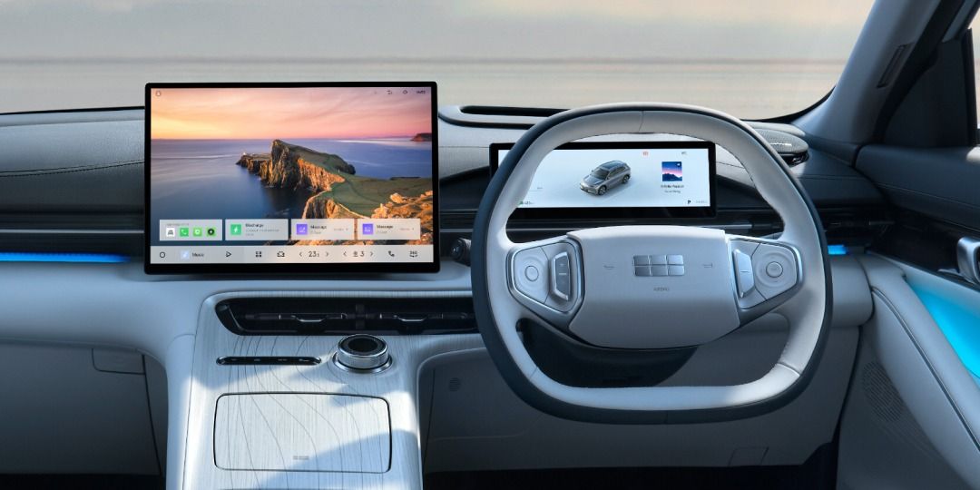 Geely EX5 360-degree surround view monitor
