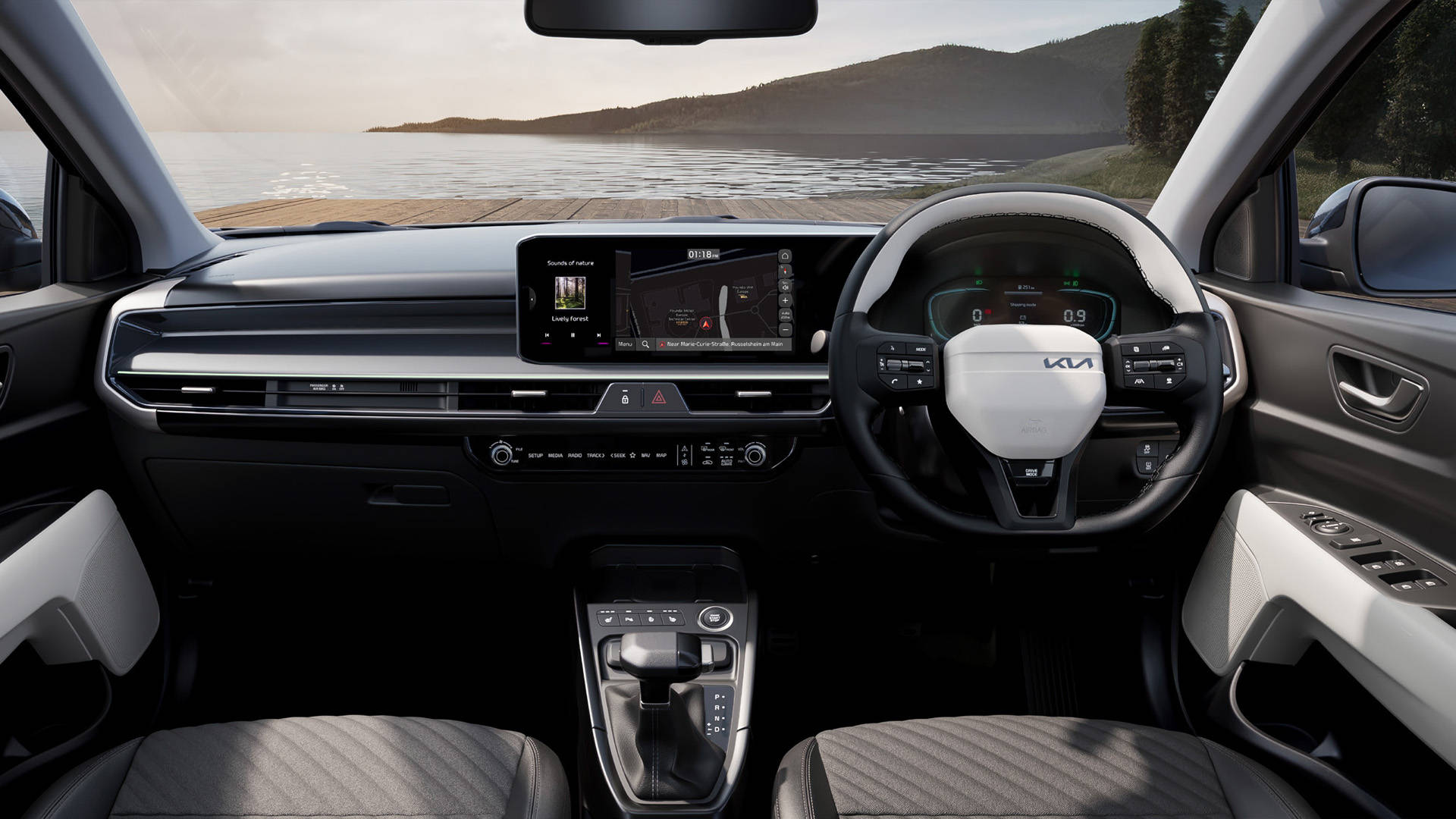 Kia stonic tech display