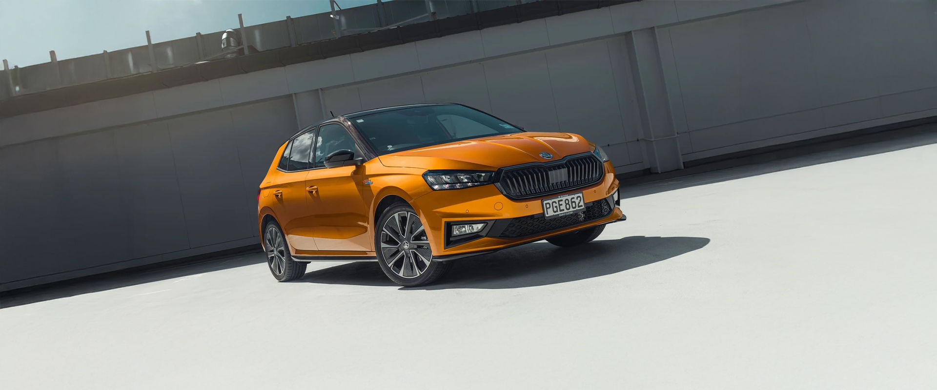 Skoda Orange Fabia Monte Carlo