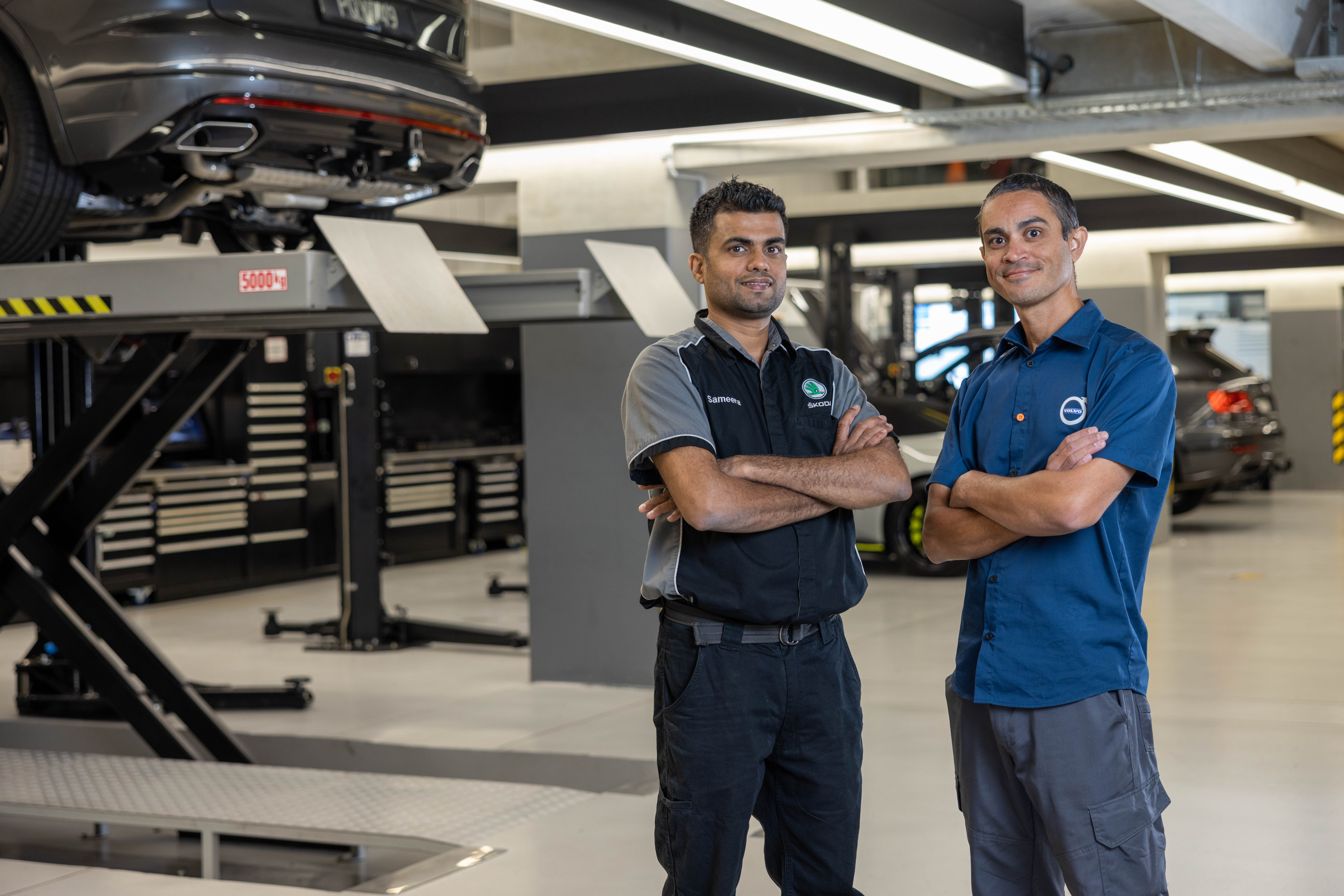 Giltrap Vehicle technicians