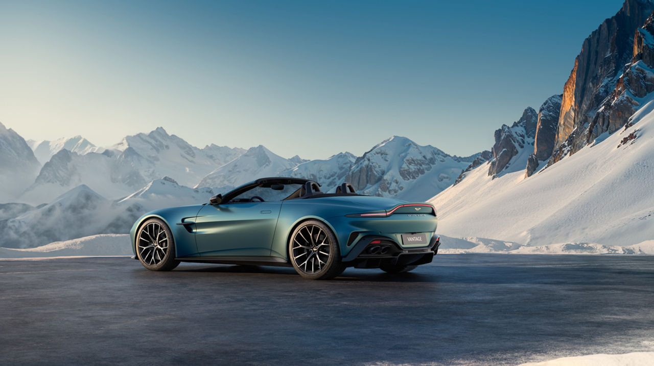 The new Aston Martin Vantage Roadster is here