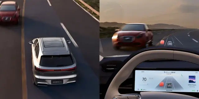 Geely EX5 in Crystalline White