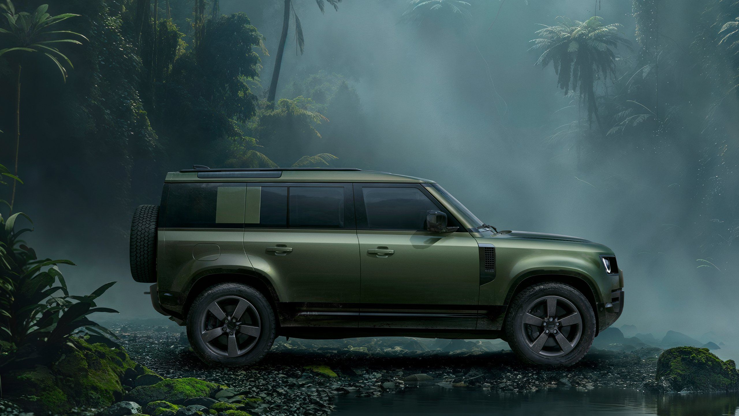 Defender 110 clearcut