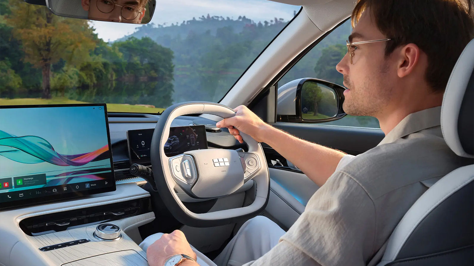 Geely innovative interior