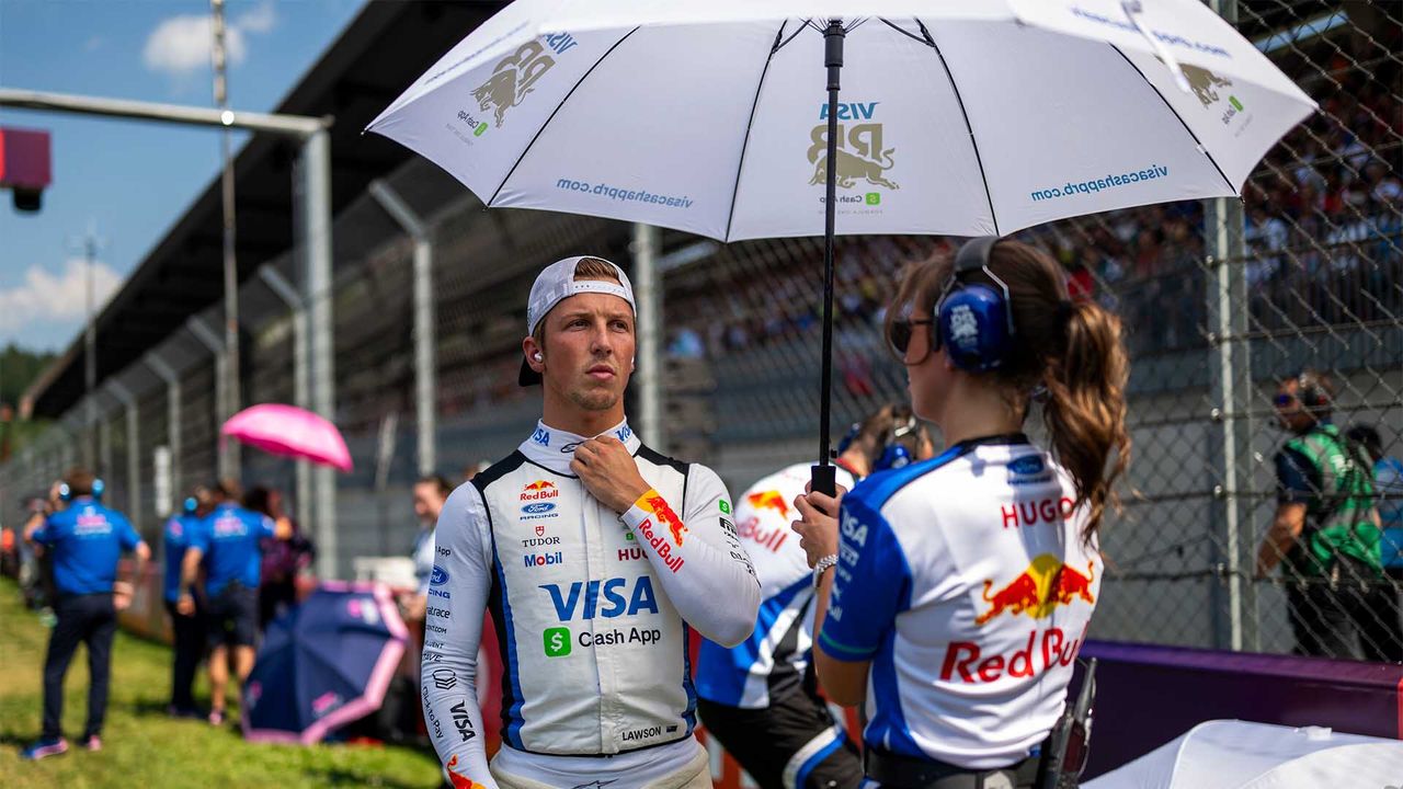 Liam Lawson: riding the wave into Silverstone