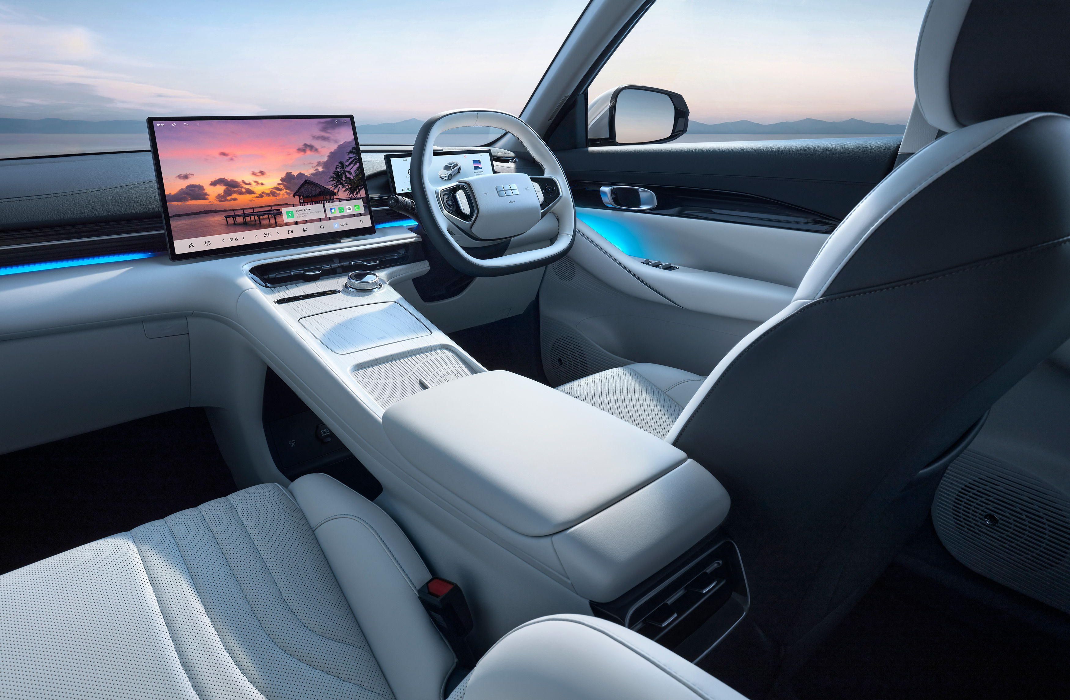 Geely EX5 interior cabin