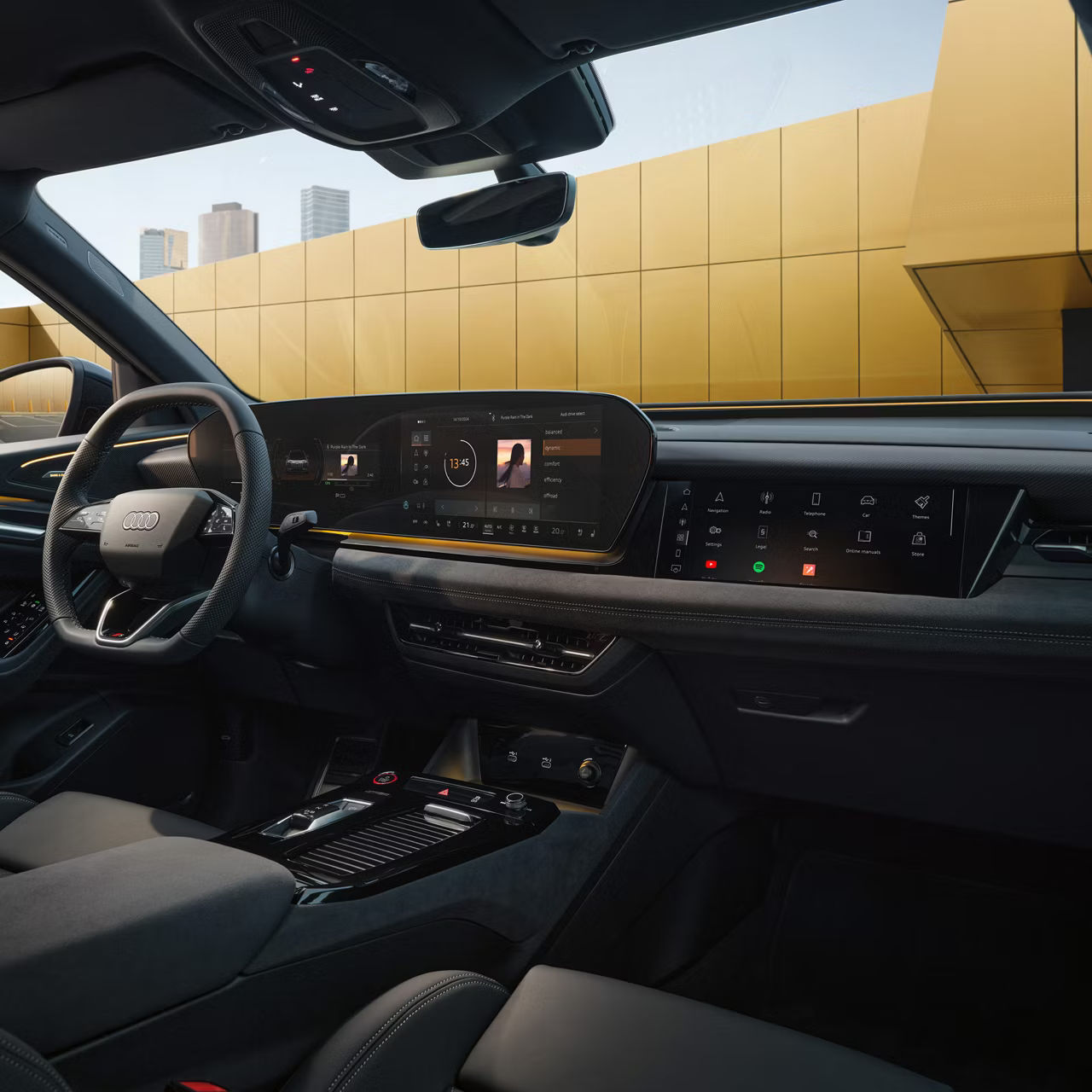 SQ6 e-tron Sportback interior
