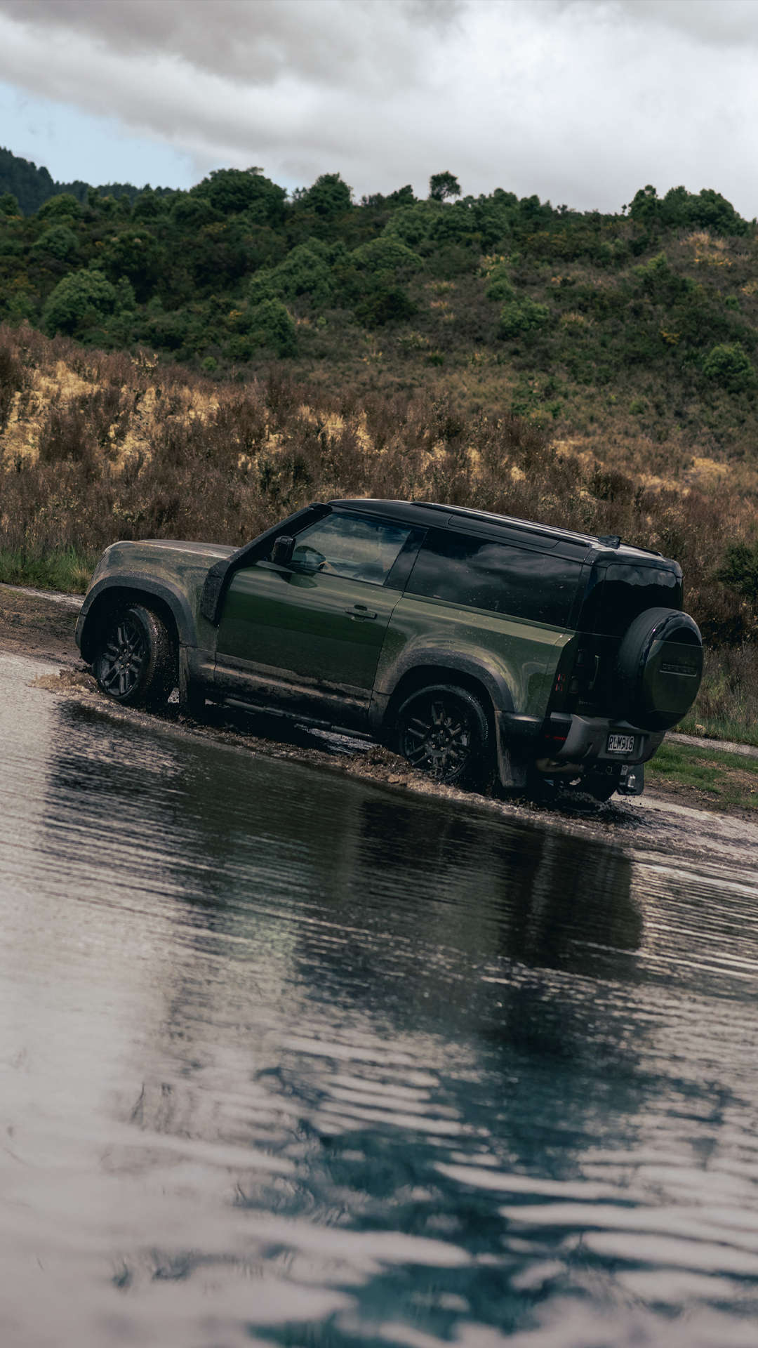 The Land Rover Defender
