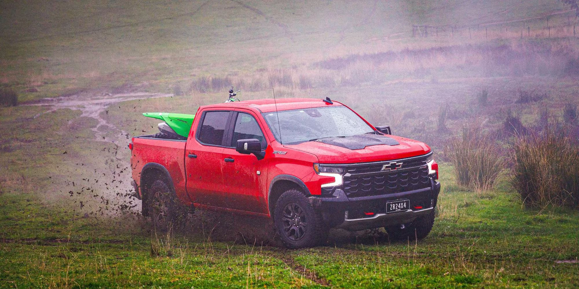 Silverado zr2 red