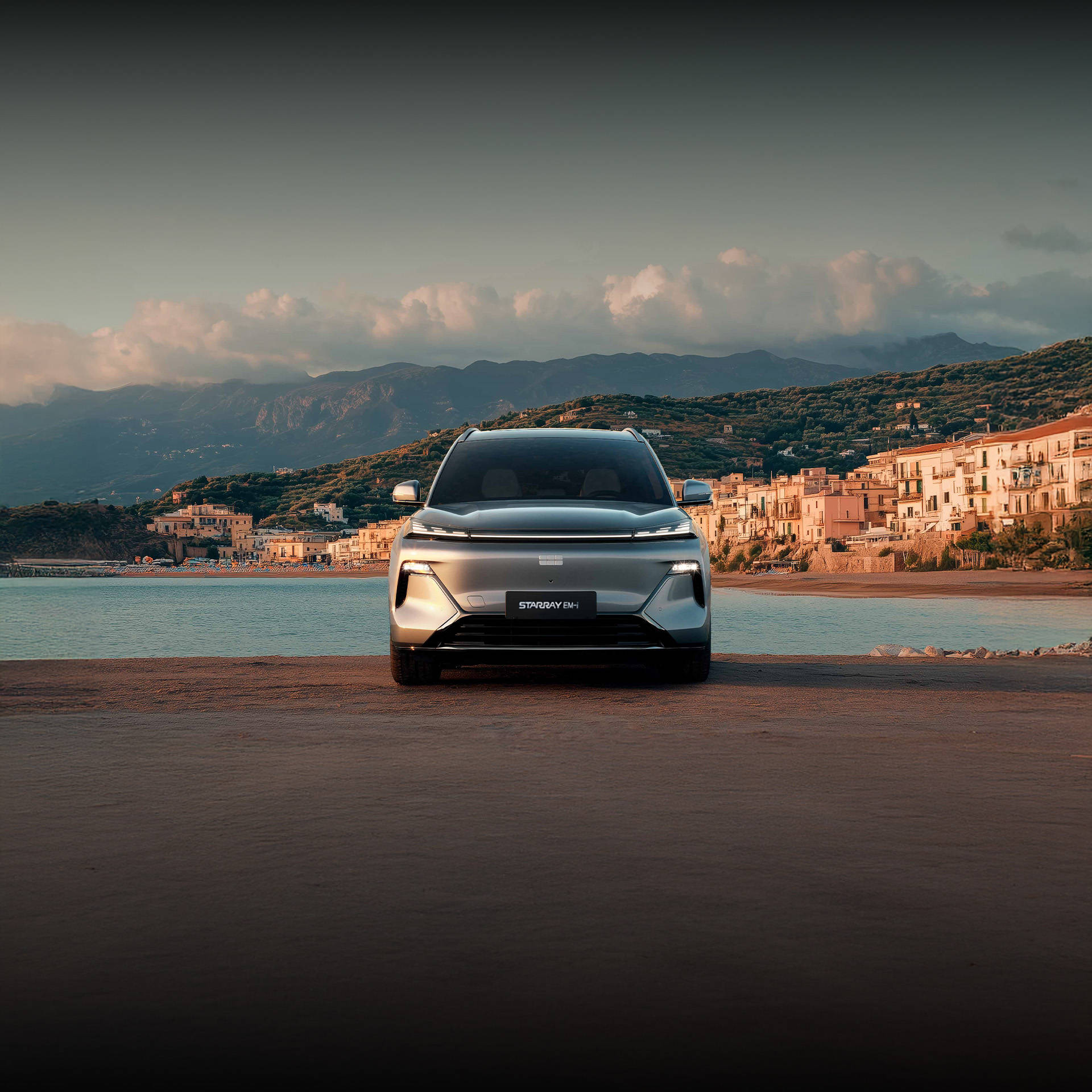The hybrid Geely Starray