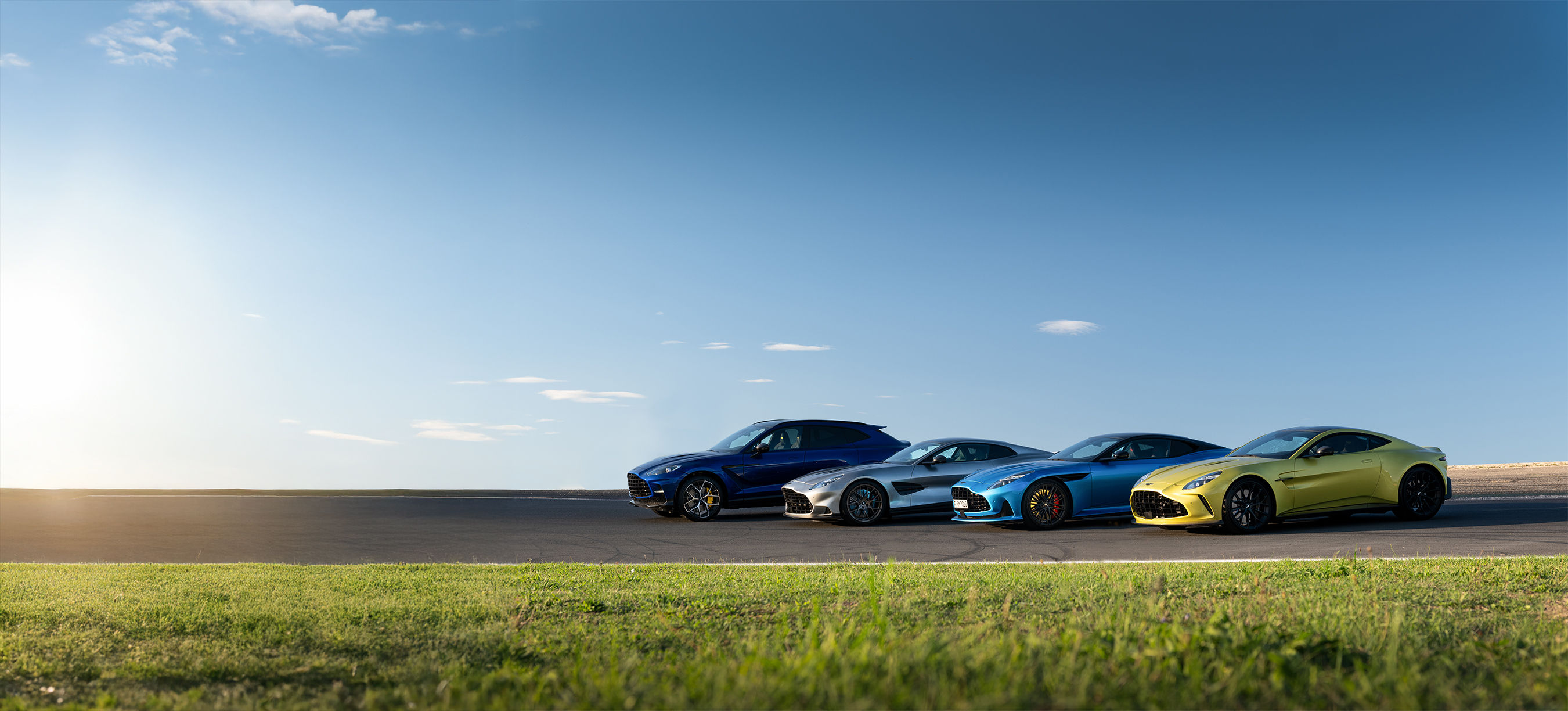 Aston Martin range 