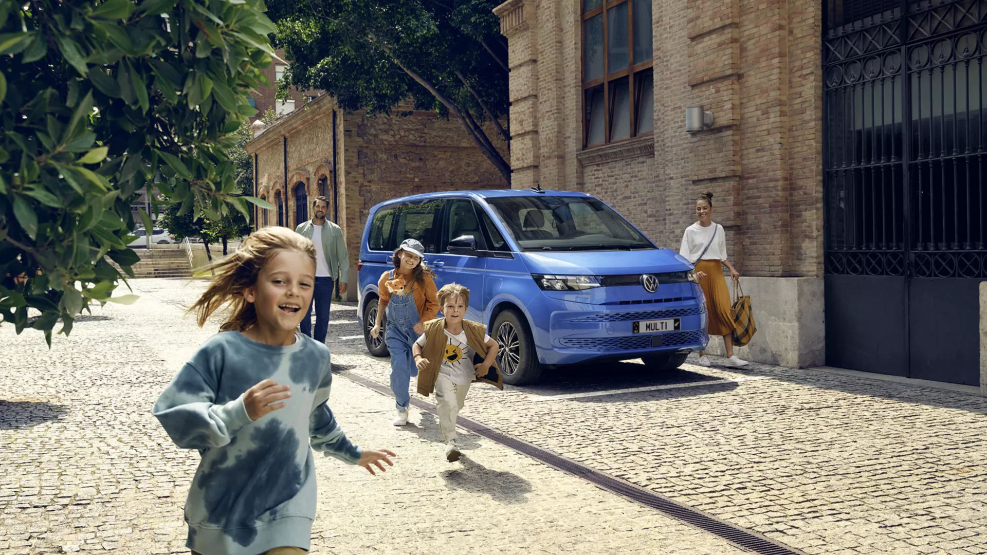 Volkswagen Multivan and the whole family