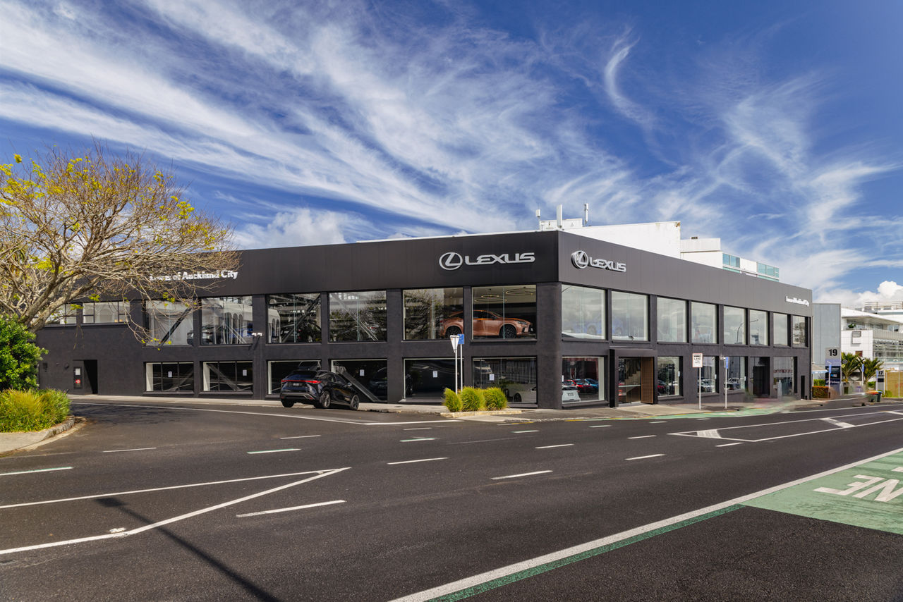 Lexus of Auckland City opens Newmarket showpiece
