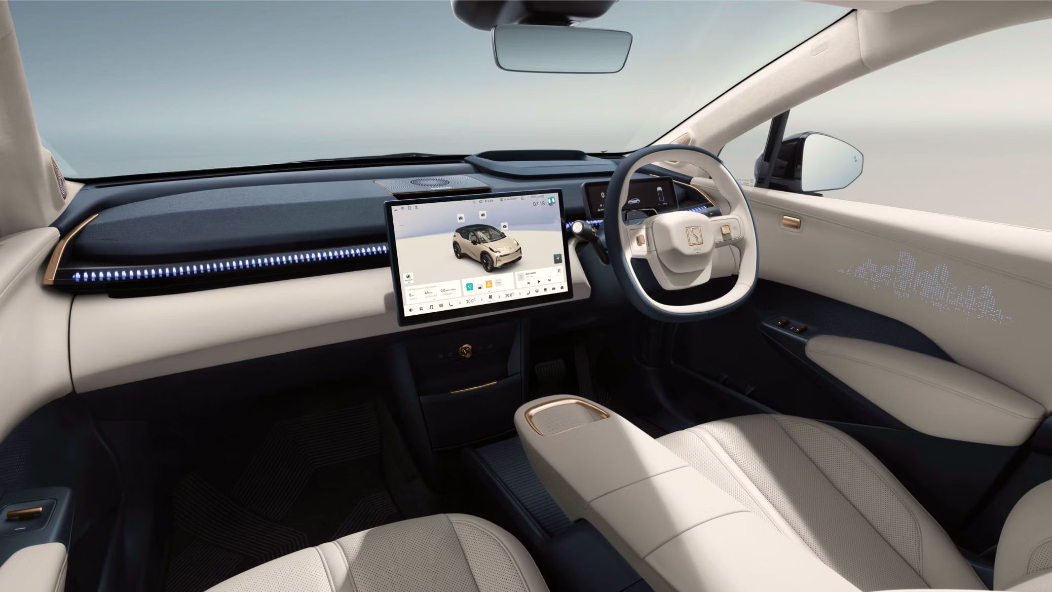 Zeekr interior front row