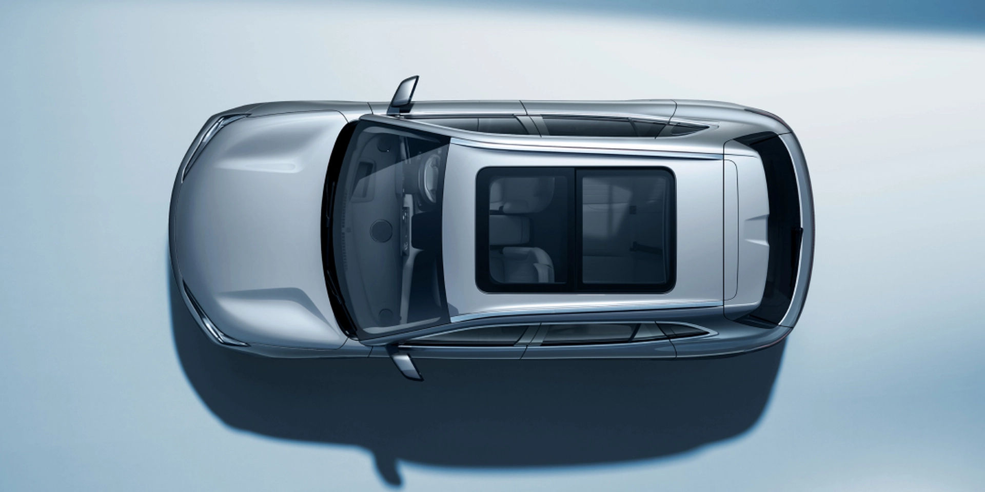 Geely EX5 wireless charging console