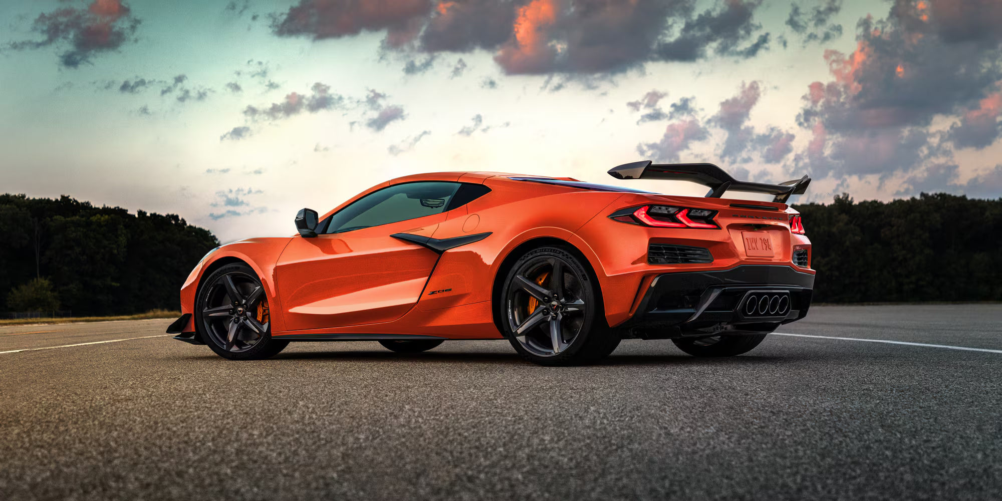 Orange Corvette Z06