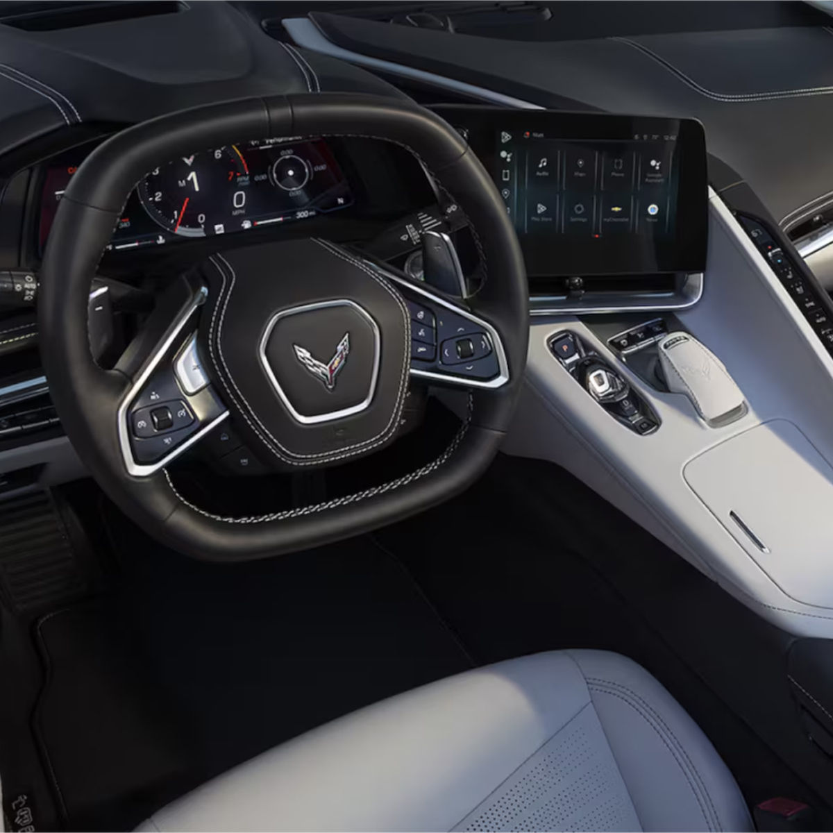 Corvette stingray interior