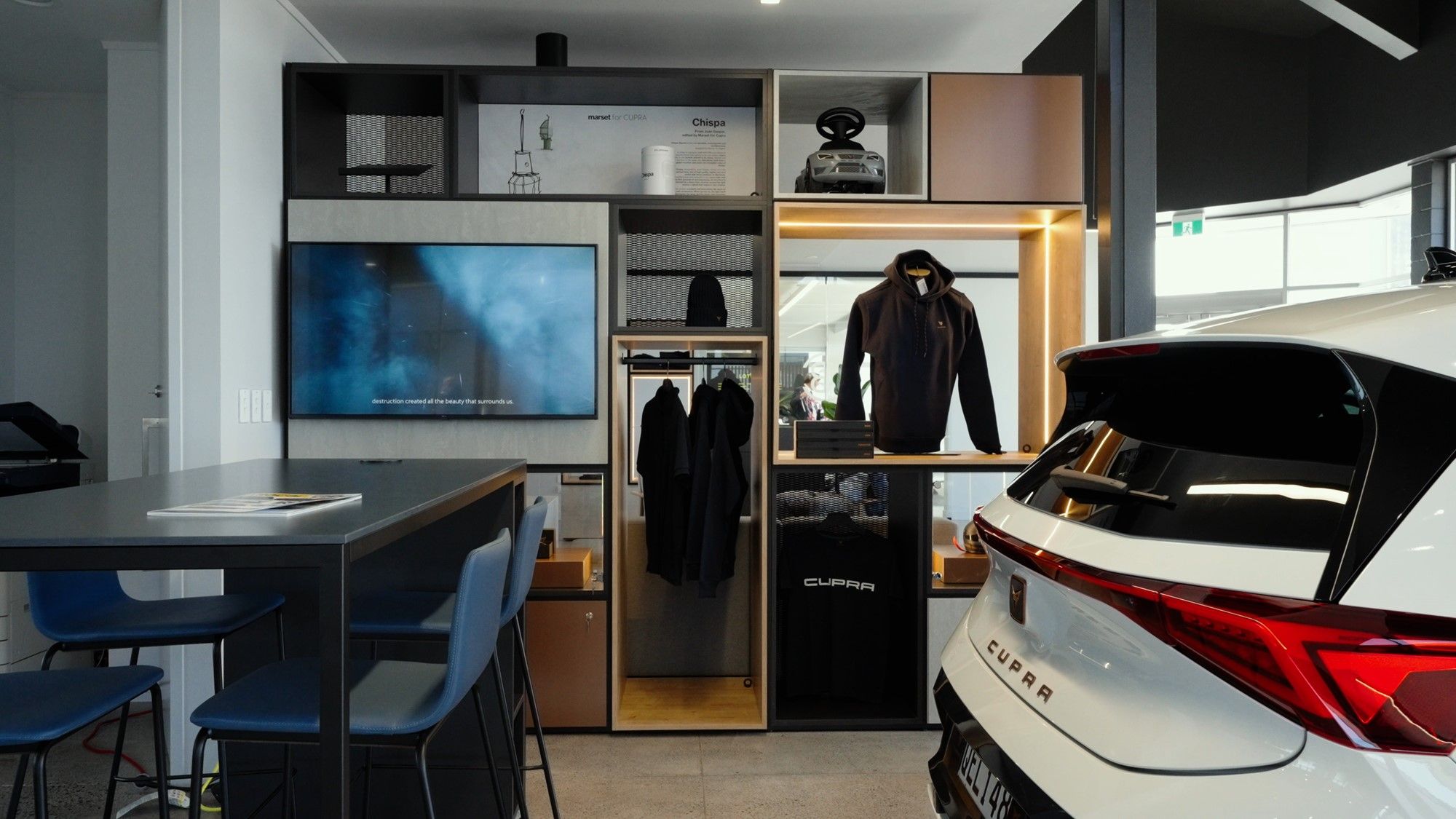 Giltrap Cupra dealership interior