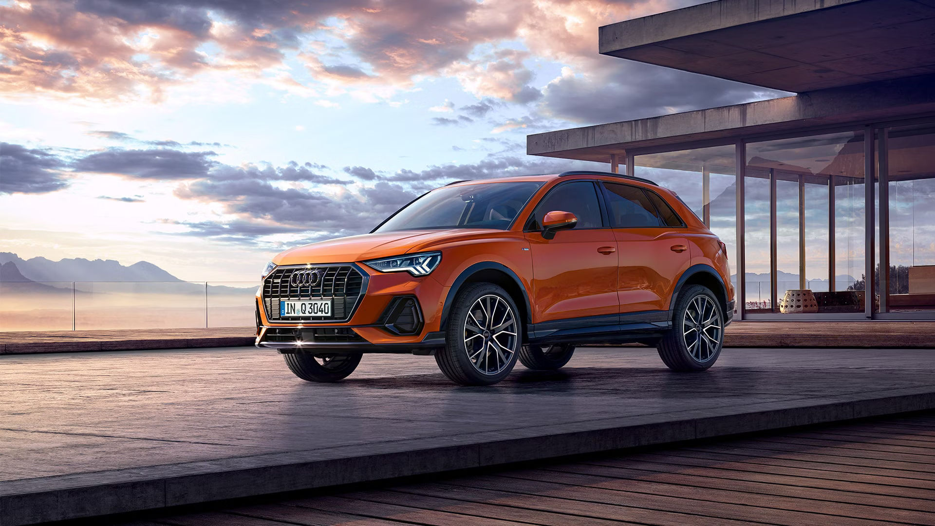 Audi Q3 beauty shot