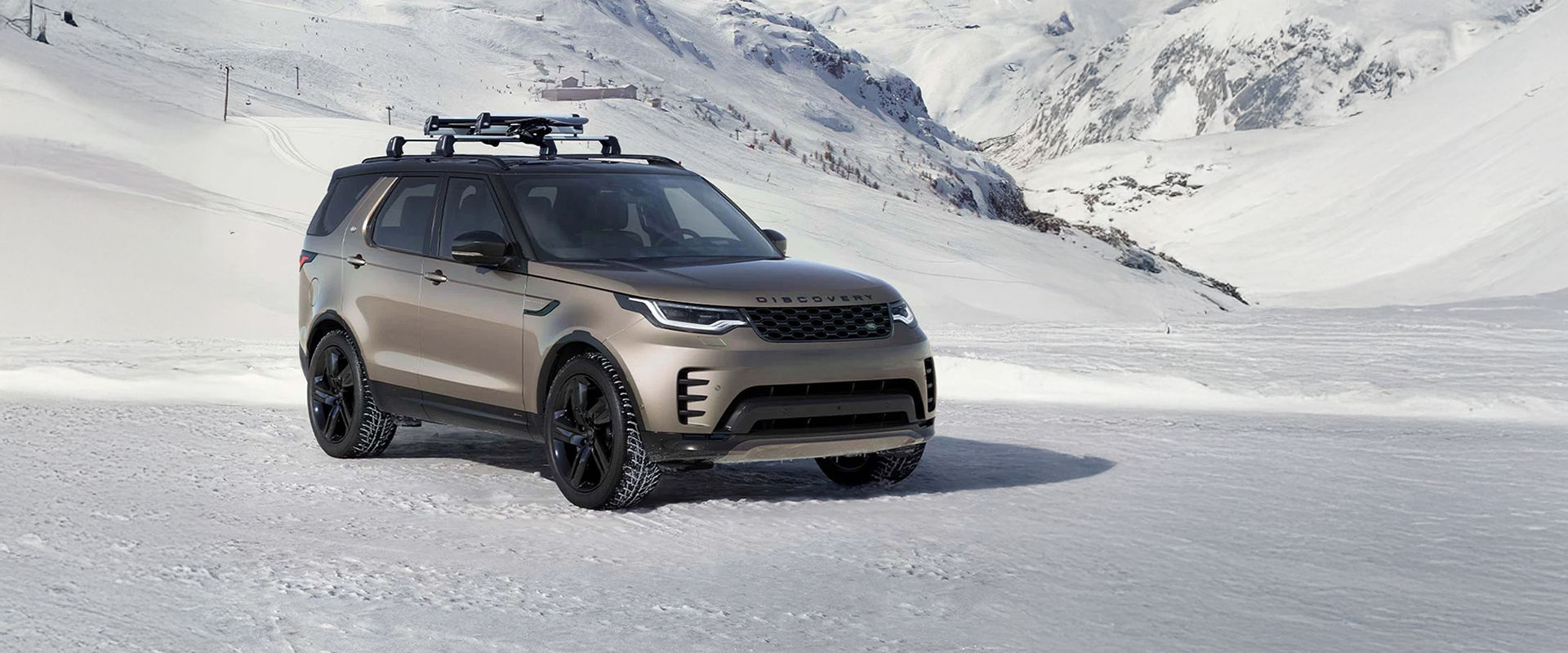 Land rover discovery snow