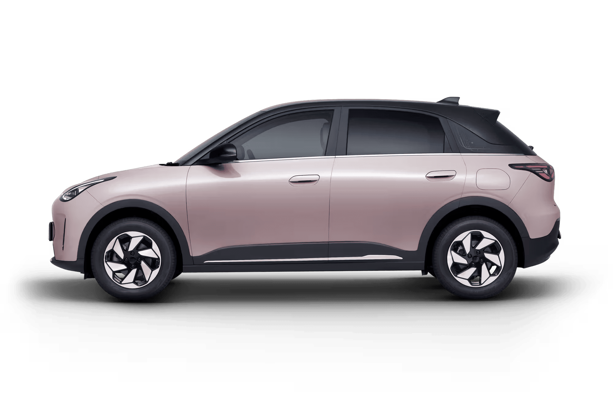 Geely EX2 in Nova Pink