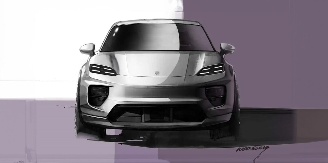 The new Macan is coming – with a striking design