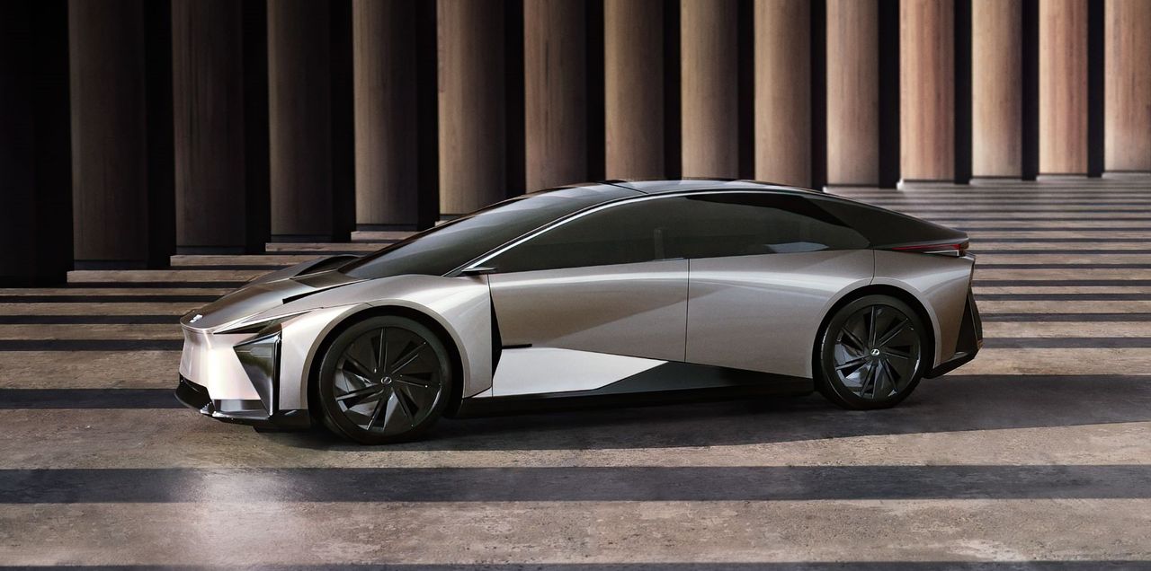 Lexus debuts electric LF-ZC concept at Japan Mobility Show 2023
