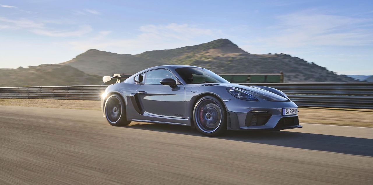 The Porsche Cayman 718 GT4 RS