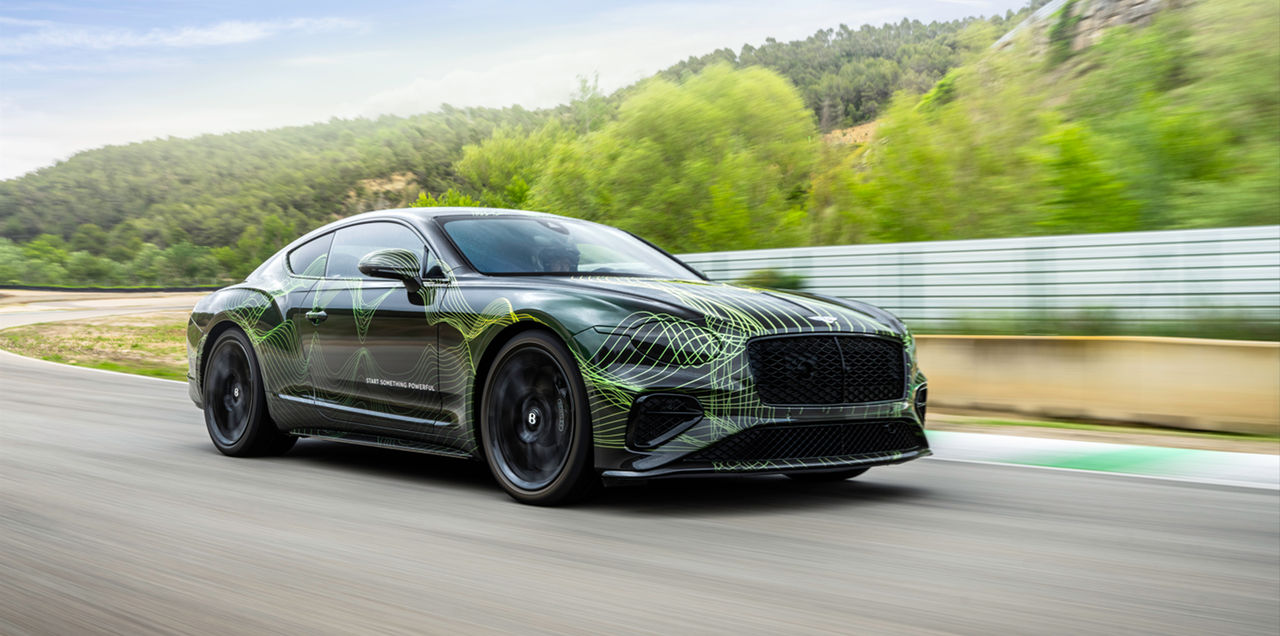 The new Bentley Continental GT is coming