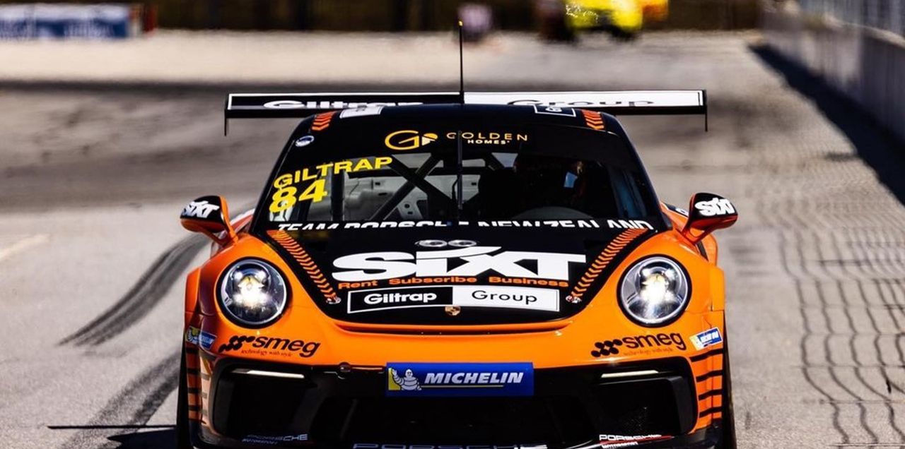 Marco Giltrap takes well earned podium in Round One of New Zealand GT Championship