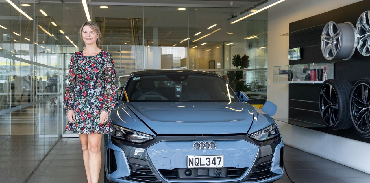 Sarah Holden, stance on sustainability and the Audi e-tron GT.