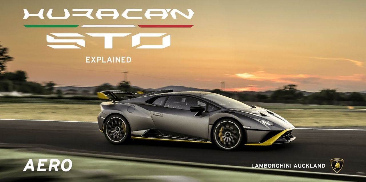 Lamborghini Huracán STO | Explained: Aerodynamics | GiltrapTV