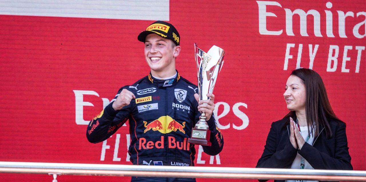 Liam Lawson at Baku