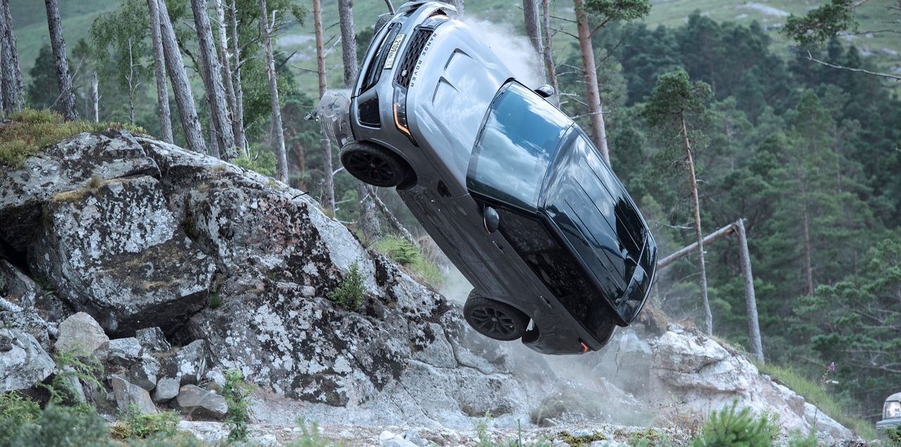 Range Rover Sport SVR makes an impact in forthcoming James Bond film