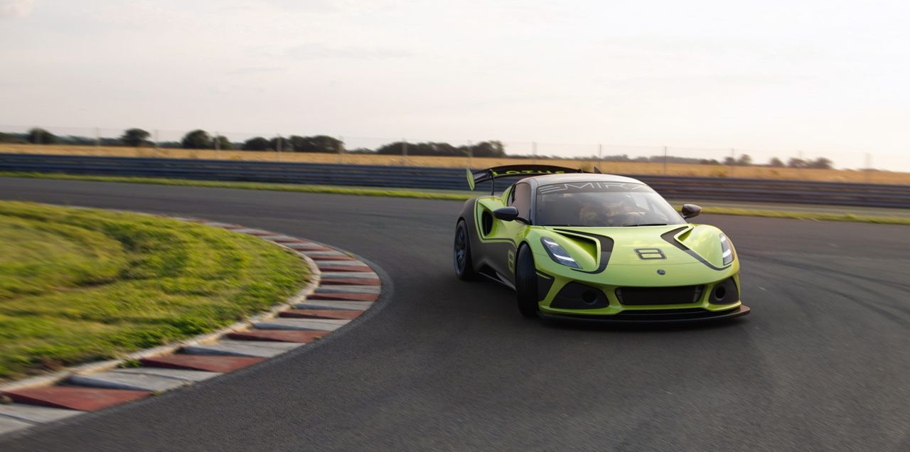 Lotus Emira GT4 Race Car