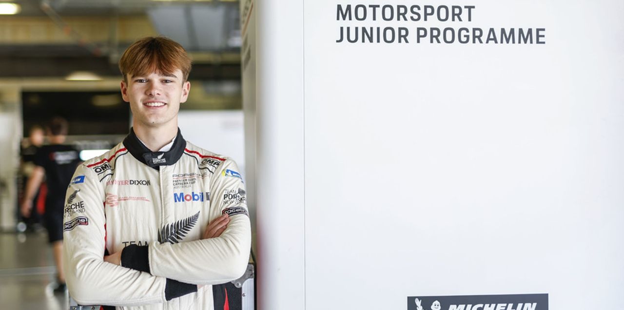 Callum Hedge competing to become next Porsche Motorsport Junior