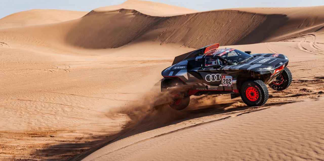 Audi powers on in gruelling Dakar Rally 2022