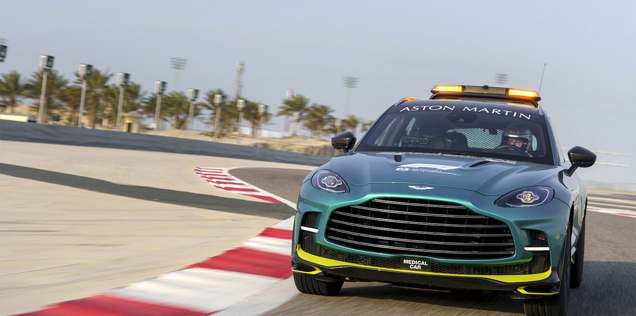 Aston Martin unleashes the power of DBX707 in Formula 1