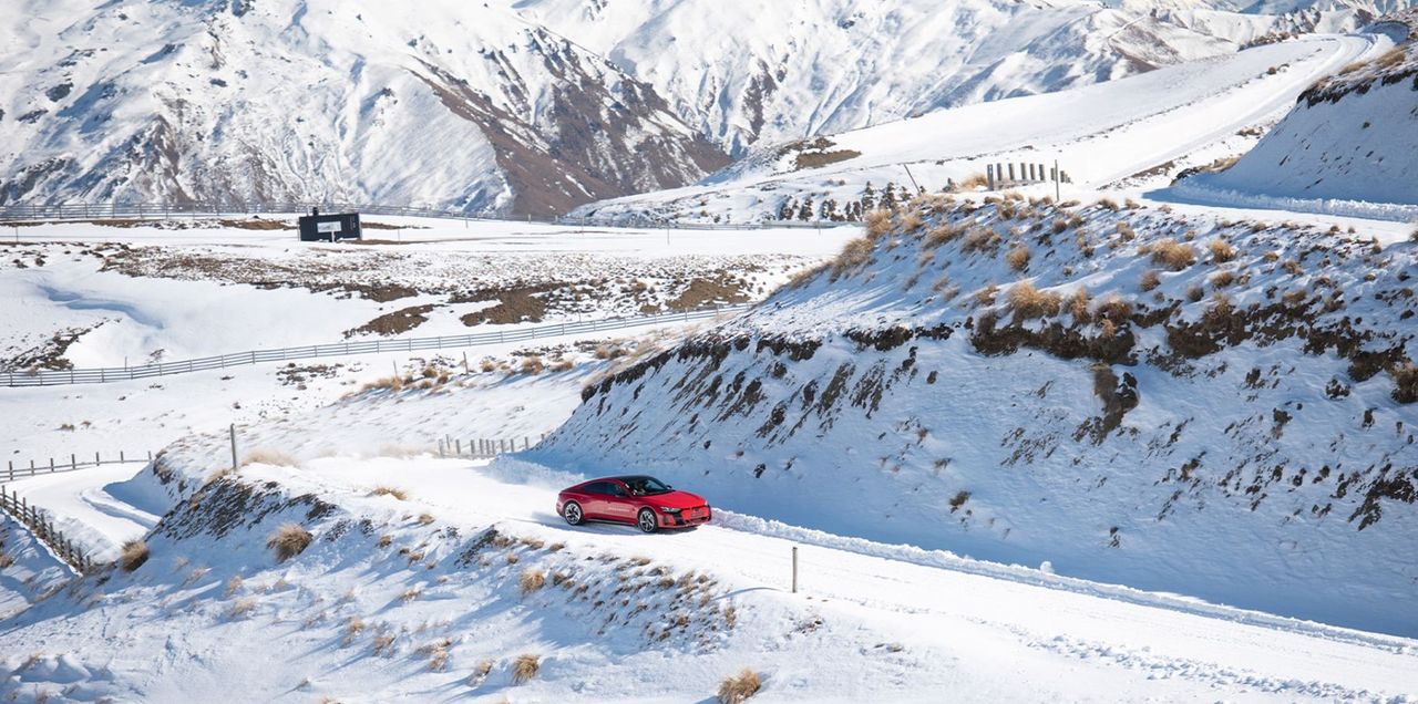 Audi's Electric Future Debuts On Ice