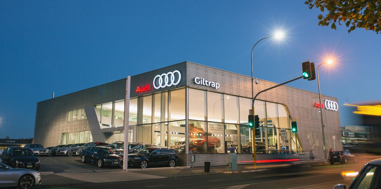 Giltrap Audi Charges into the Lead