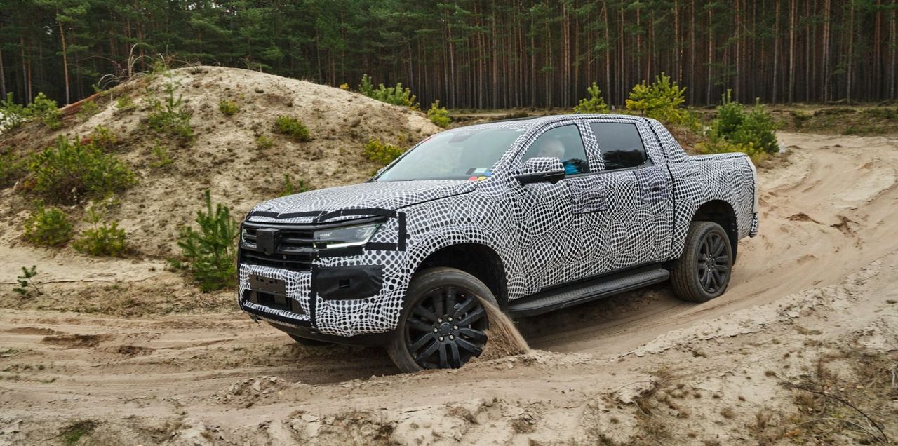 Volkswagen’s new generation Amarok spotted