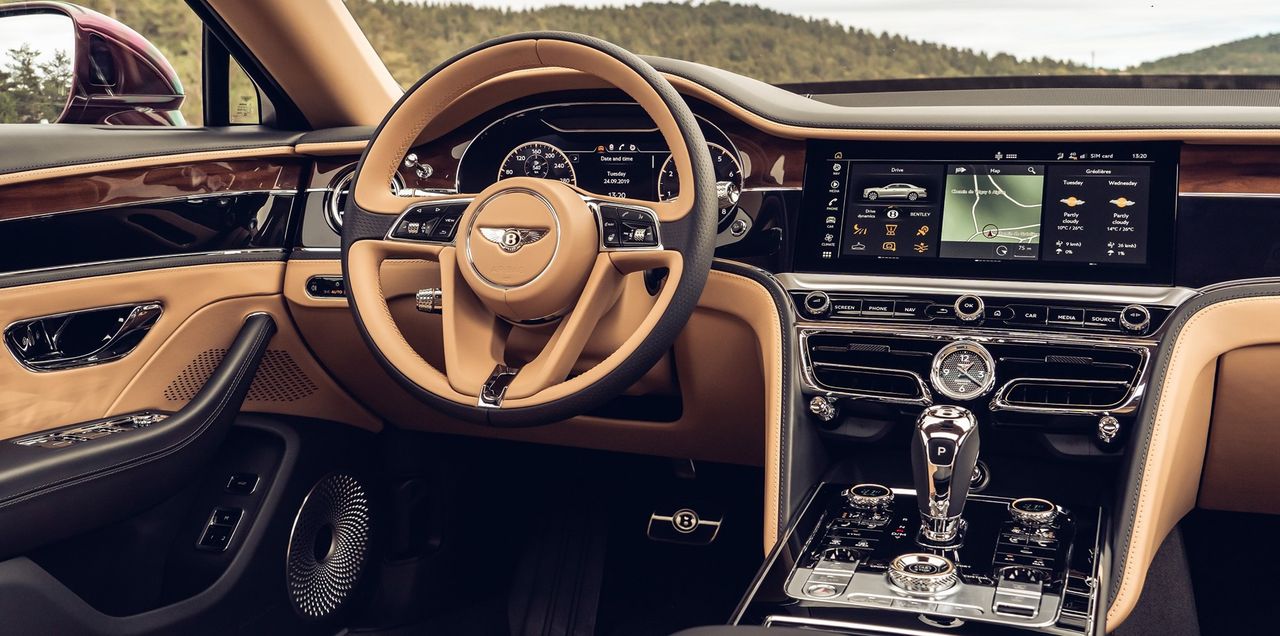 Bentley reveals tech behind unique rotating display
