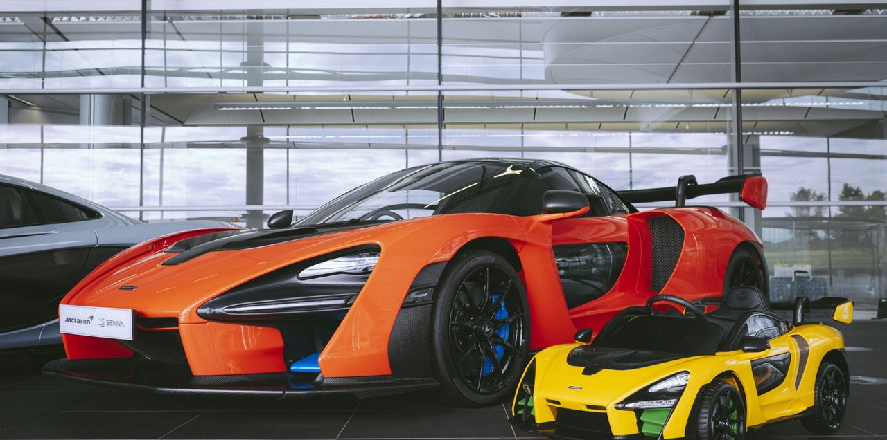Senna Ride-On joins McLaren’s junior supercar line-up