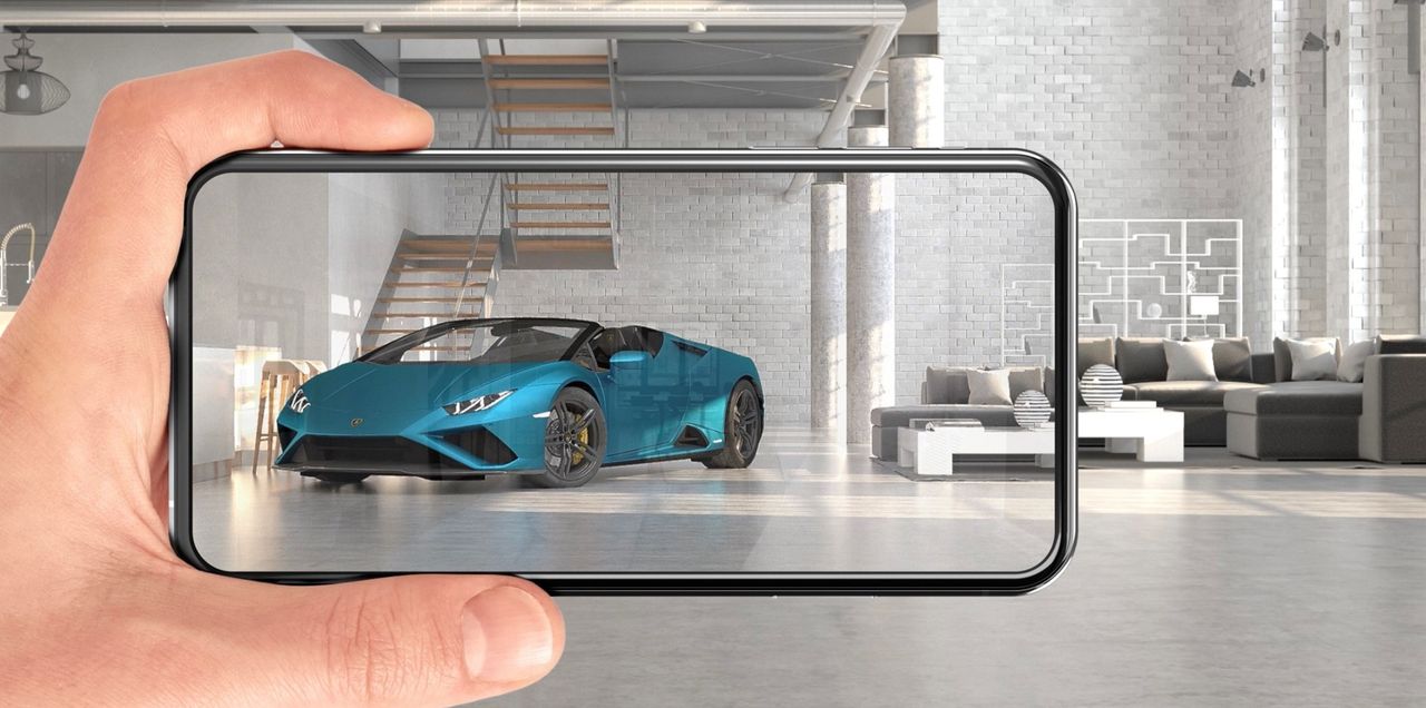 Lamborghini Huracán Augmented Reality Launch