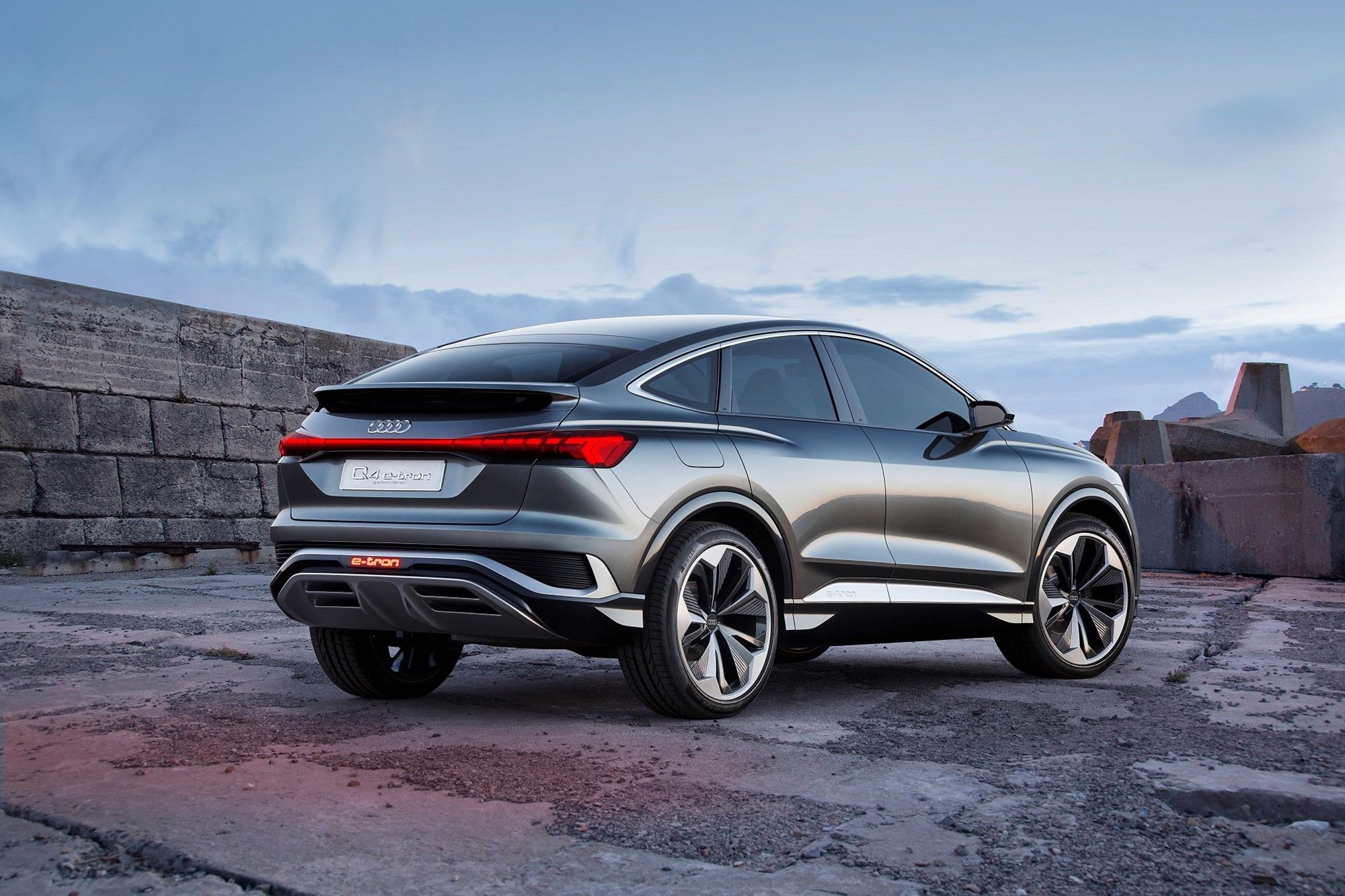 Audi introduces the Q4 Sportback e tron concept