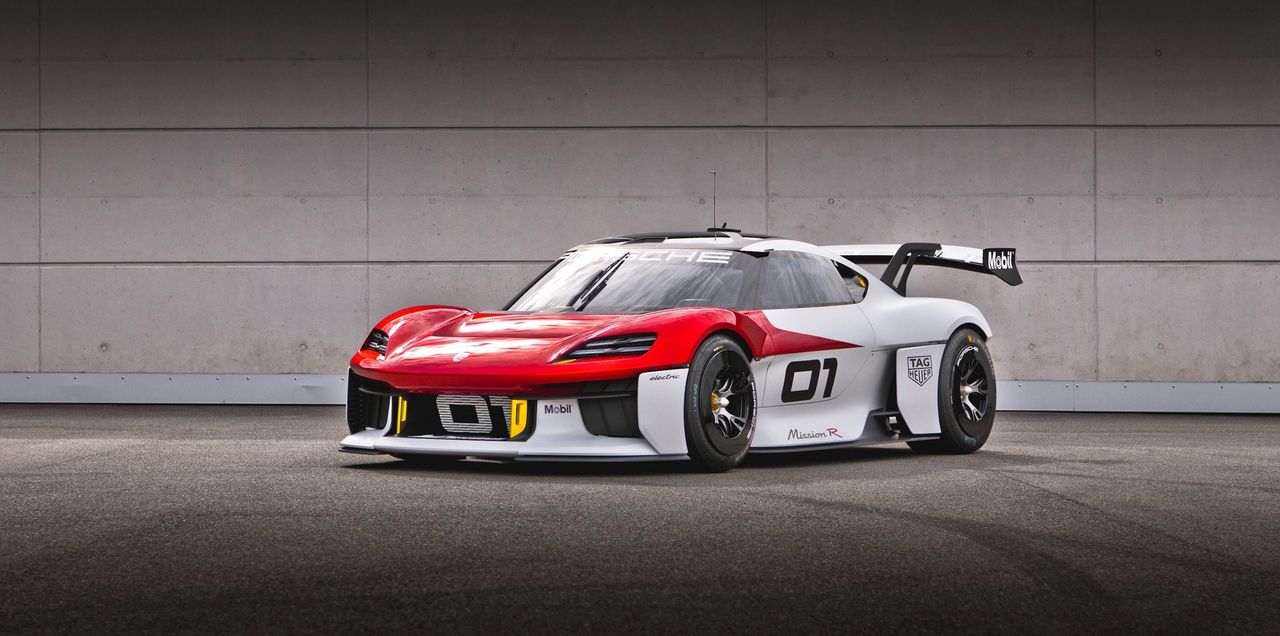 Porsche reveals the Mission R motorsport design study