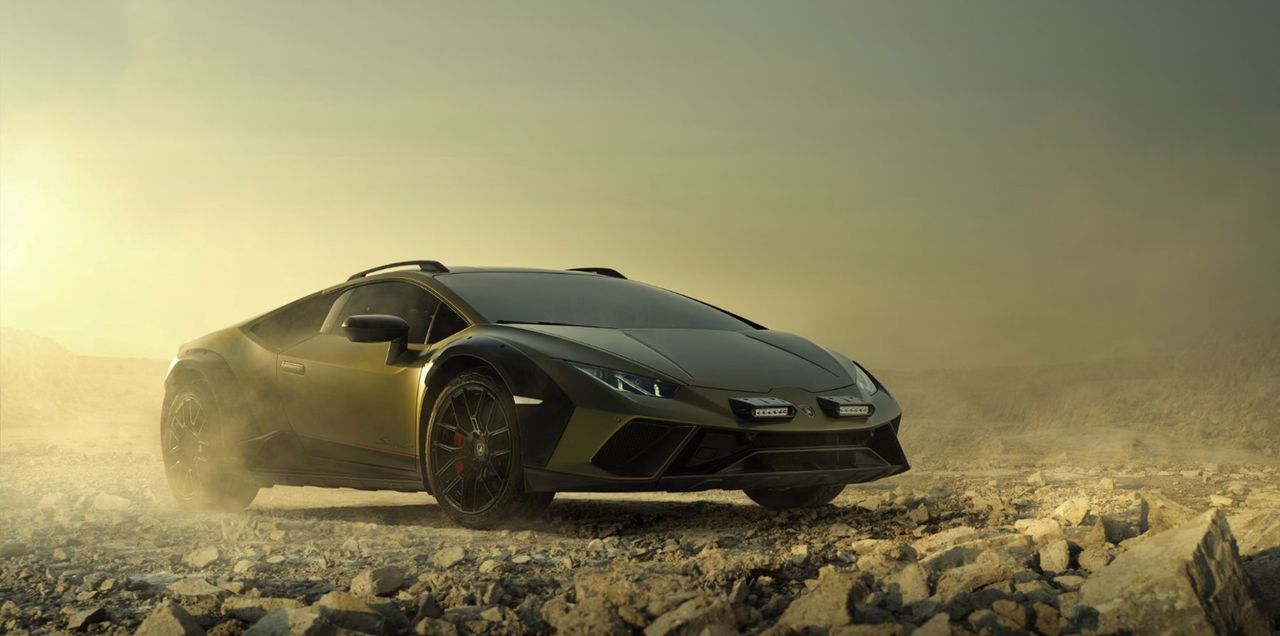 Lamborghini Huracán Sterrato All-Terrain Super Sports Car Revealed