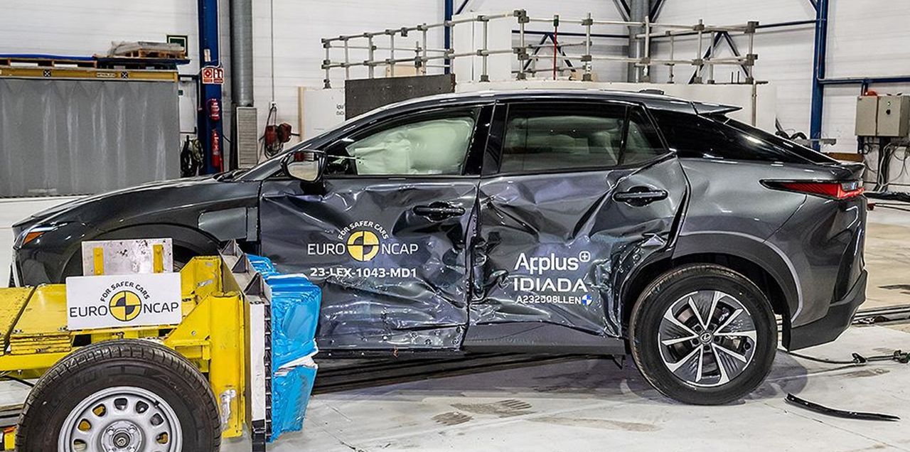 Lexus RZ 450e Score five stars in rigorous new ANCAP safety tests